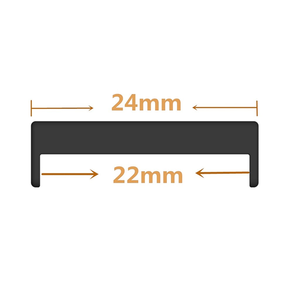 1 Pair Suunto 7 / 9 / D5i Metal Connector Kit 24mm to 20mm Watch Lug Adapters Watchband Accessories - Sort#serie_9