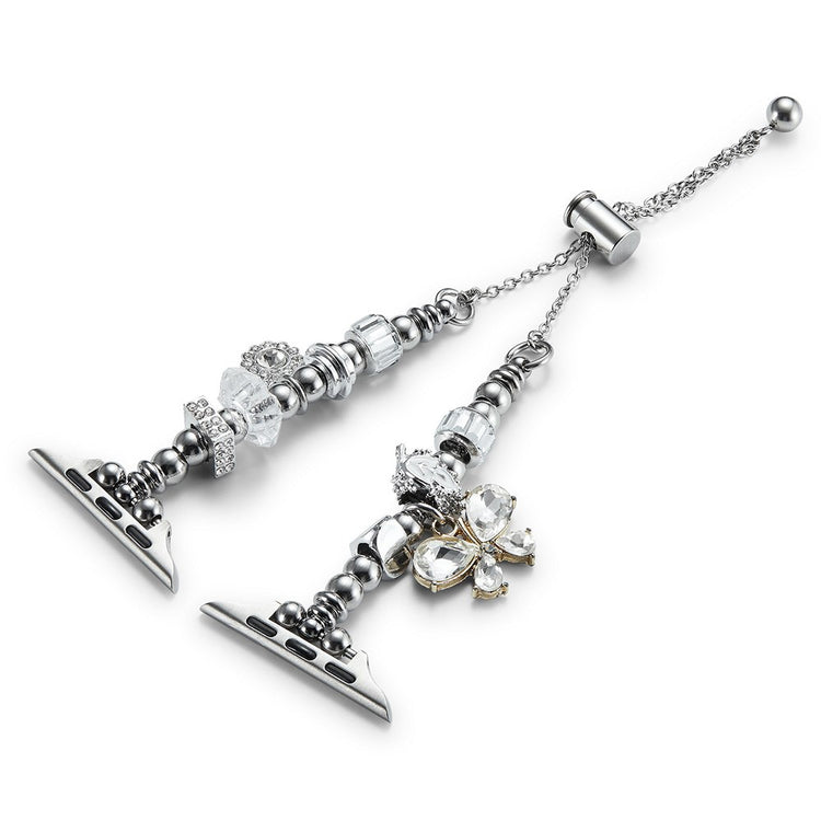 Helt Vildt Cool Metal Universal Rem passer til Apple Smartwatch - Sølv#serie_4