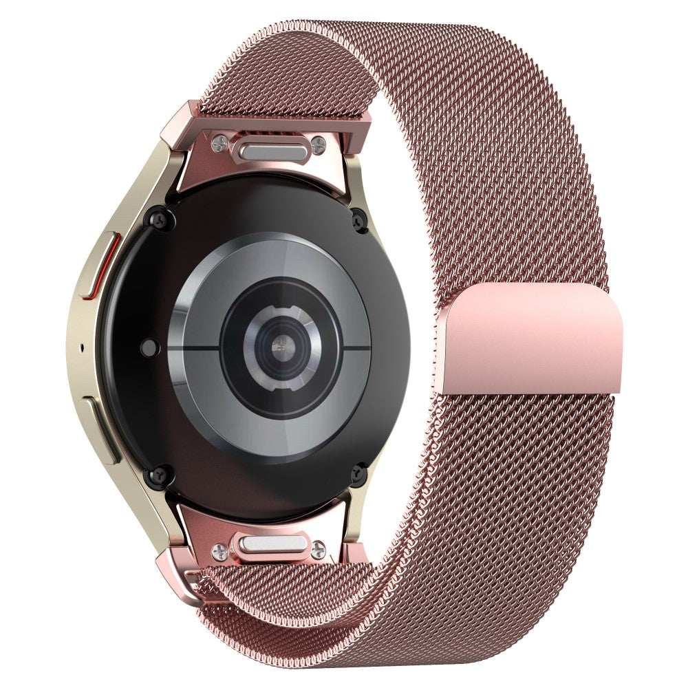 Vildt Kønt Metal Universal Rem passer til Smartwatch - Pink#serie_2