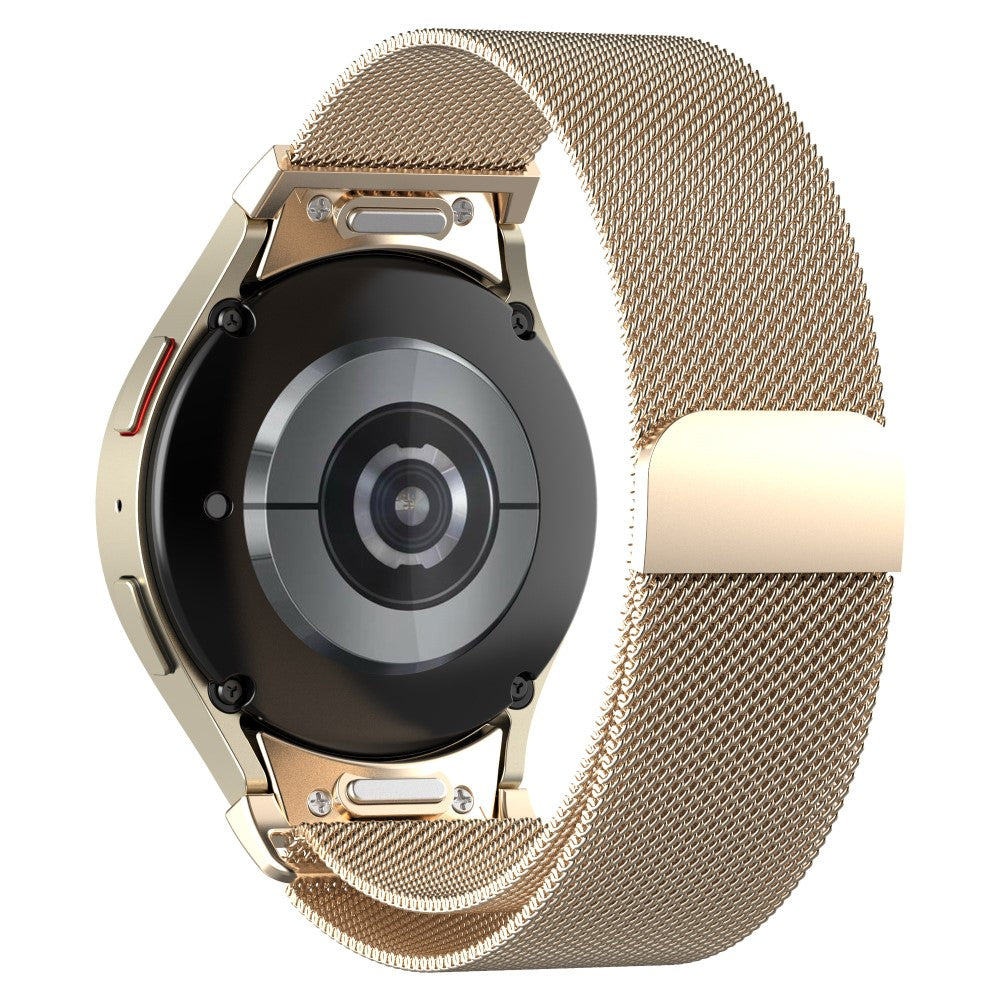 Vildt Kønt Metal Universal Rem passer til Smartwatch - Guld#serie_4