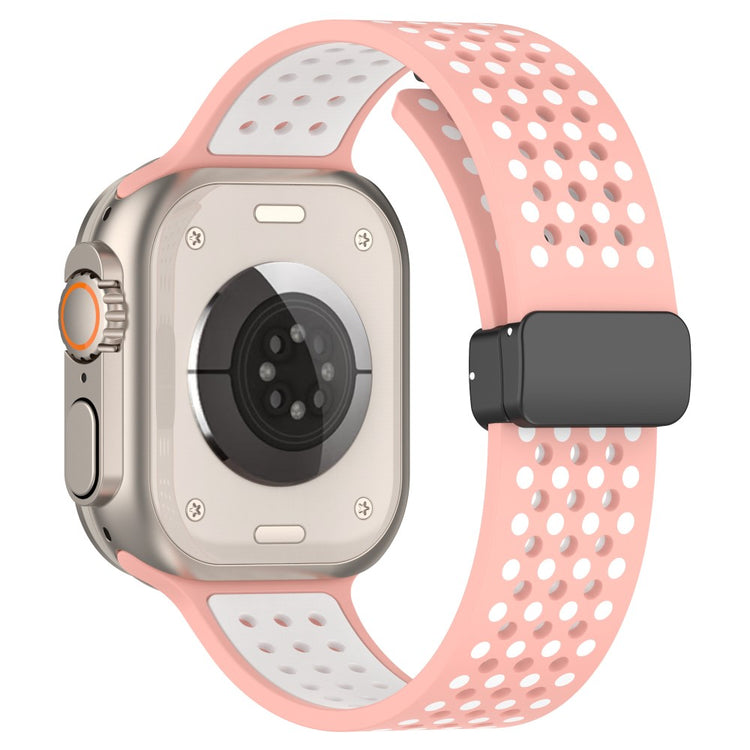 Meget Fantastisk Silikone Universal Rem passer til Apple Smartwatch - Pink#serie_4