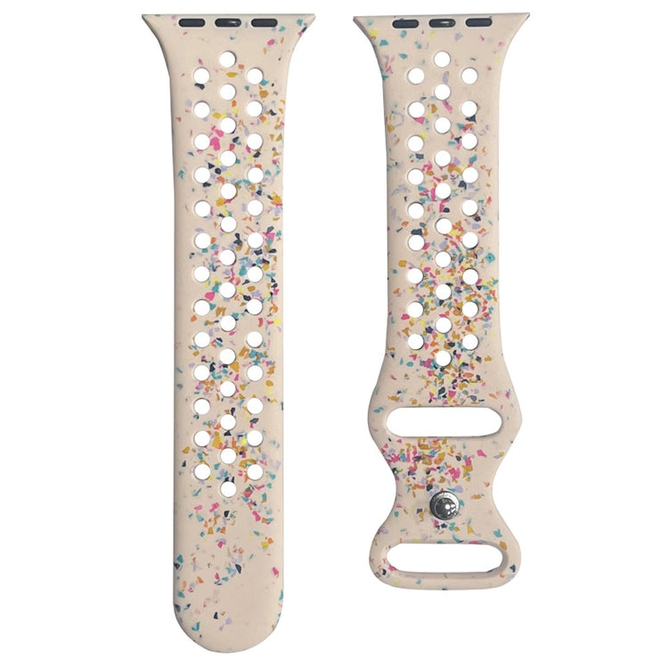 Mega Slidstærk Silikone Universal Rem passer til Apple Smartwatch - Pink#serie_2