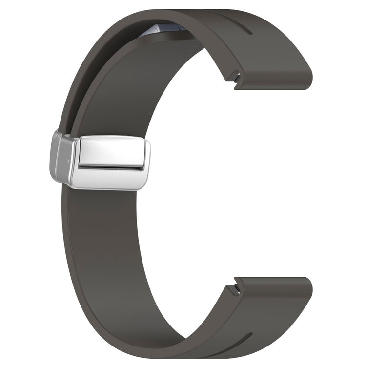 Fortrinligt Silikone Universal Rem passer til Smartwatch - Sølv#serie_10