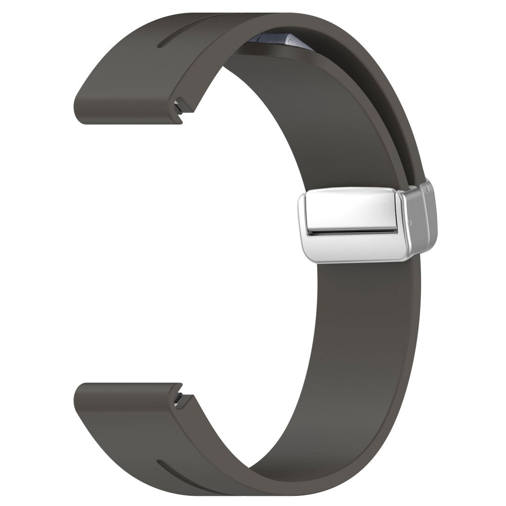 Fortrinligt Silikone Universal Rem passer til Smartwatch - Sølv#serie_10