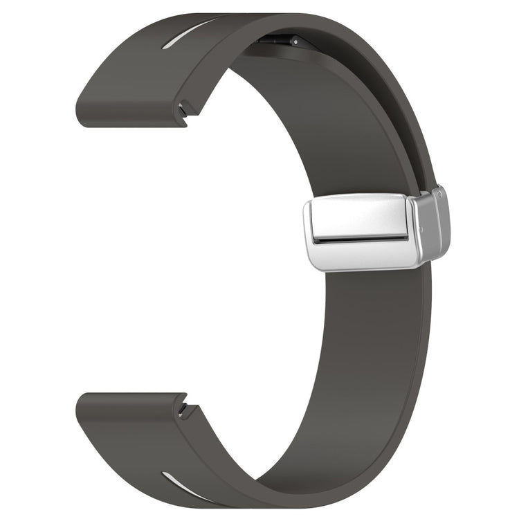 Udsøgt Silikone Universal Rem passer til Smartwatch - Sølv#serie_4
