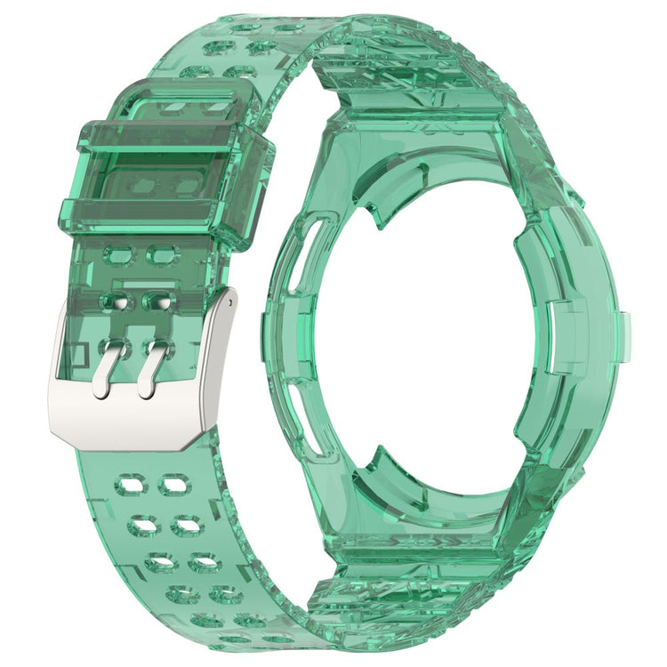 Pænt Silikone Rem passer til Samsung Galaxy Watch 6 Classic (47mm) - Grøn#serie_1