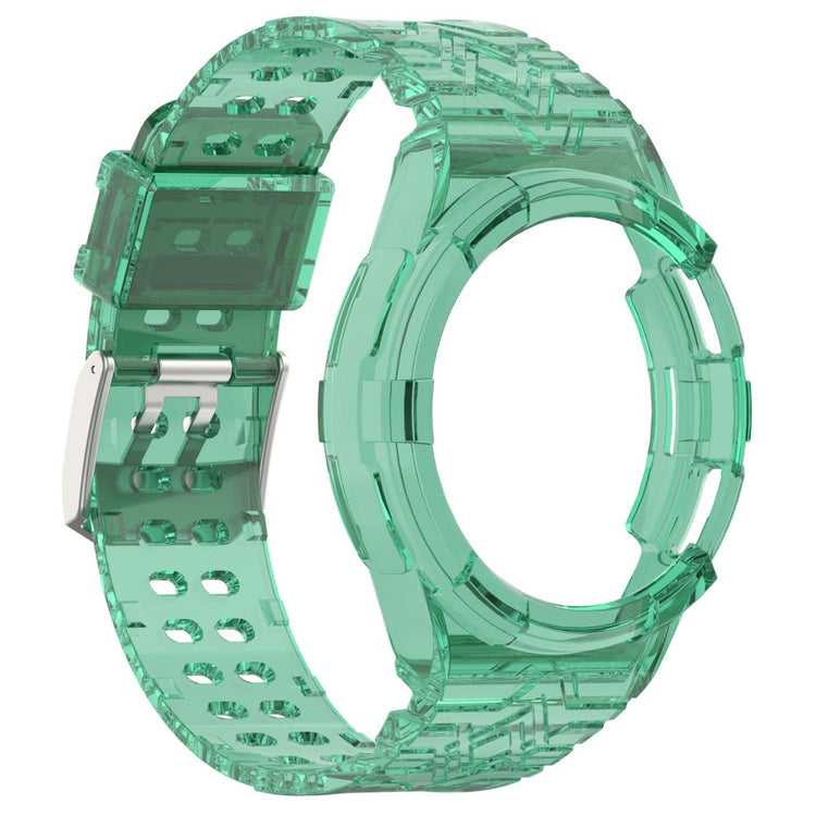 Pænt Silikone Rem passer til Samsung Galaxy Watch 6 Classic (47mm) - Grøn#serie_1