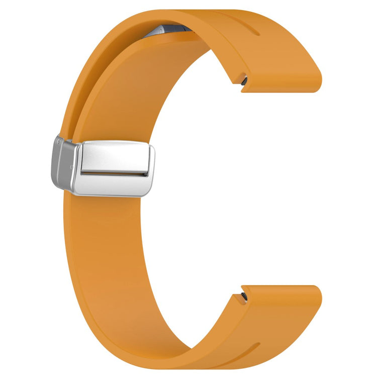 Rigtigt Kønt Silikone Universal Rem passer til Smartwatch - Gul#serie_2