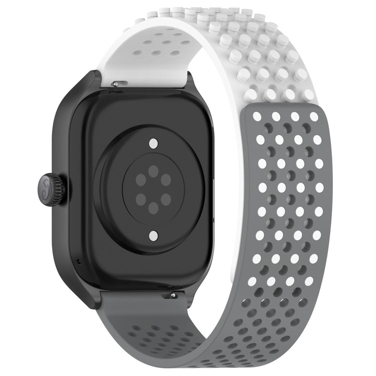 Flot Silikone Universal Rem passer til Smartwatch - Hvid#serie_1