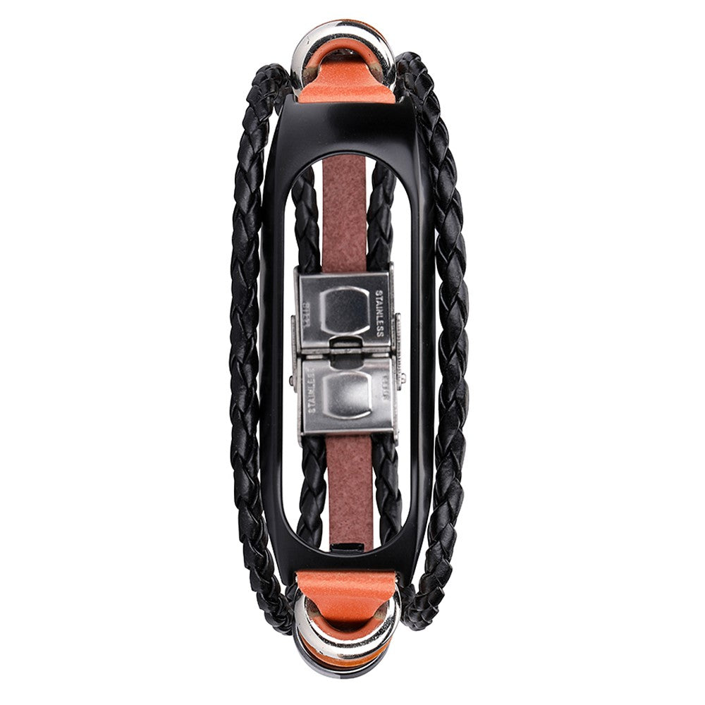 TomTom Touch Vintage Watch Strap DIY Style Beaded Bracelet - Brown#serie_2