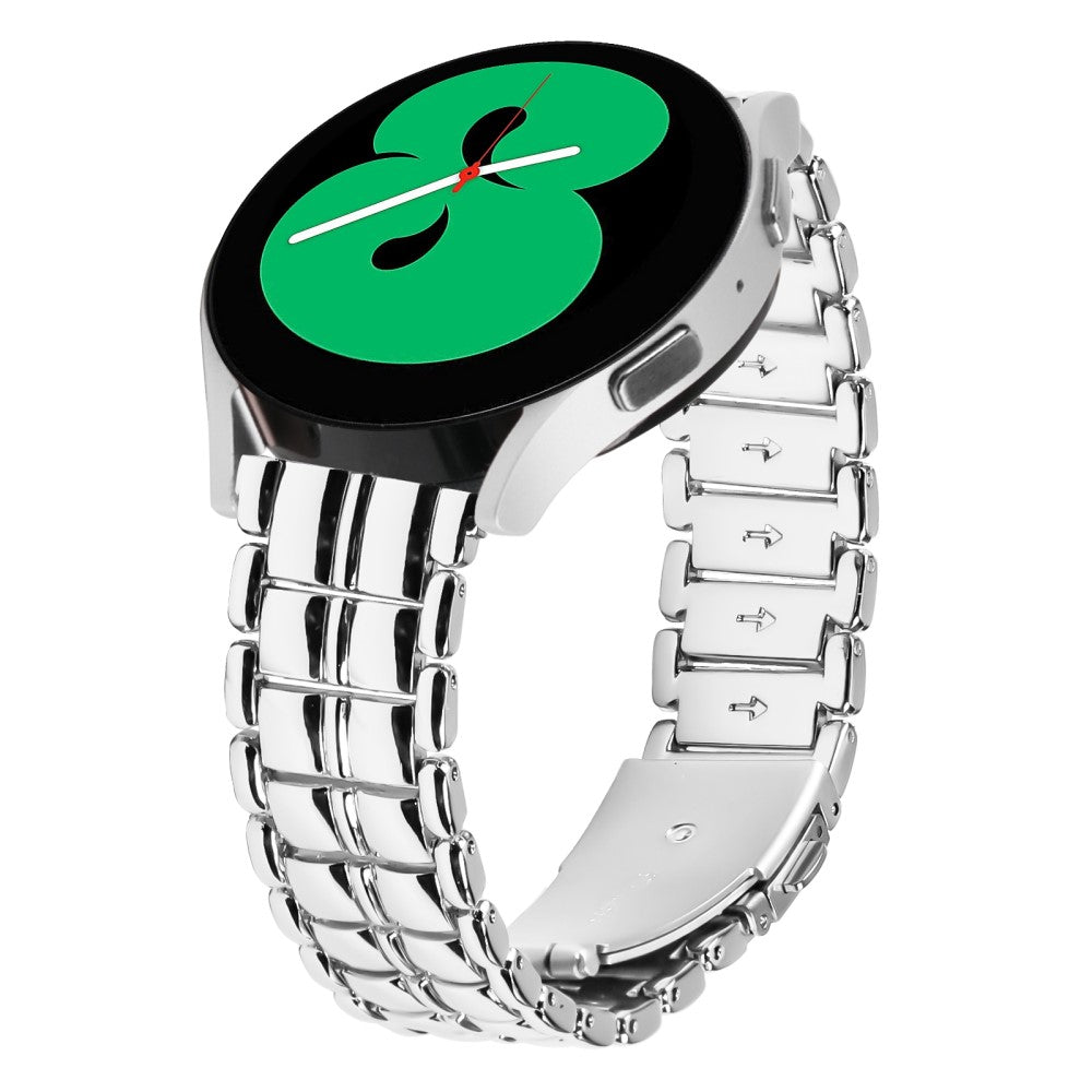 Skøn Metal Universal Rem passer til Samsung Smartwatch - Sølv#serie_4