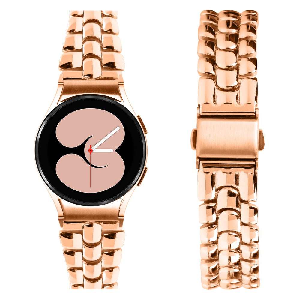 Rigtigt Godt Metal Universal Rem passer til Samsung Smartwatch - Pink#serie_2