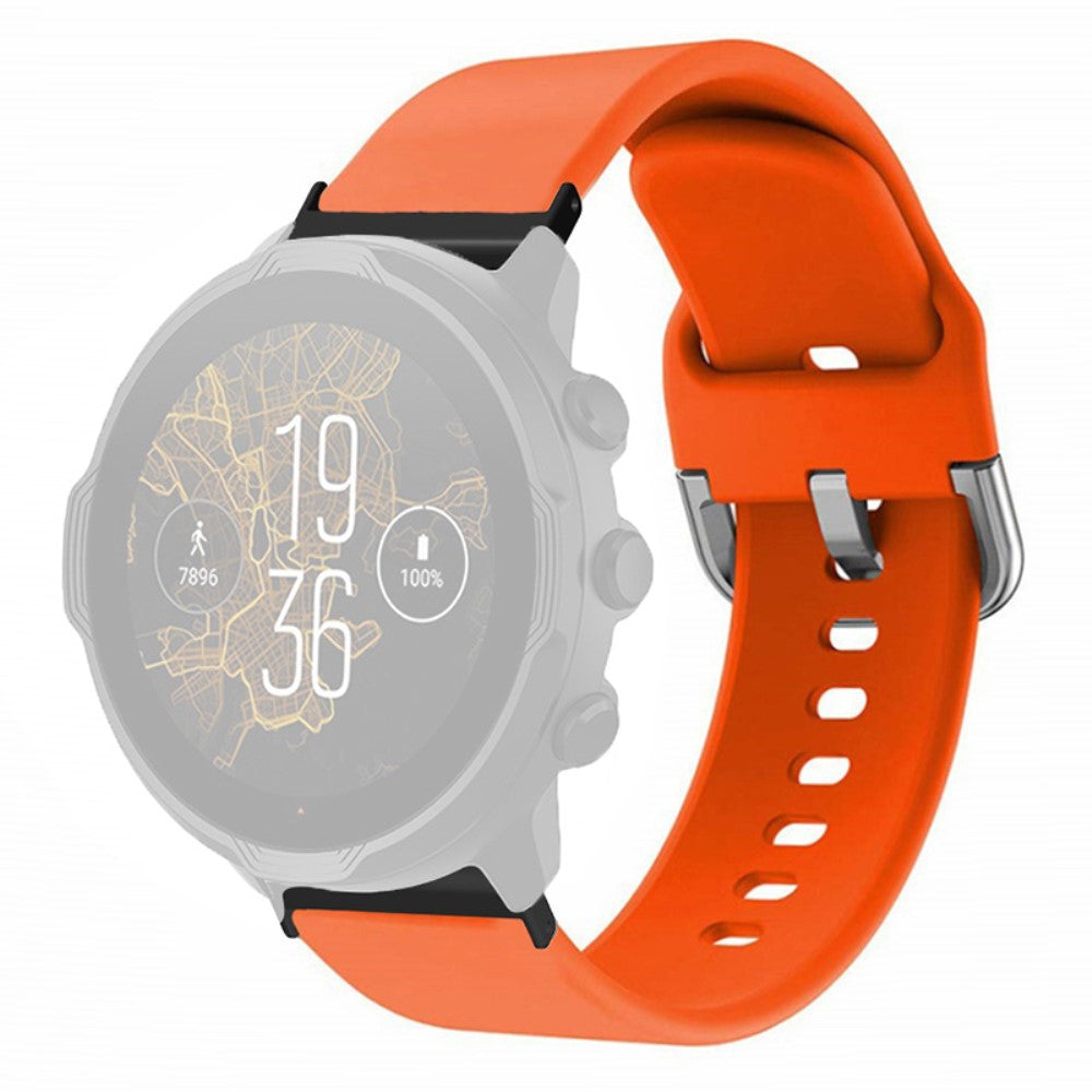 Meget Cool Silikone Universal Rem passer til Smartwatch - Orange#serie_1