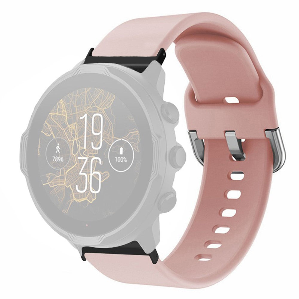 Meget Cool Silikone Universal Rem passer til Smartwatch - Pink#serie_6