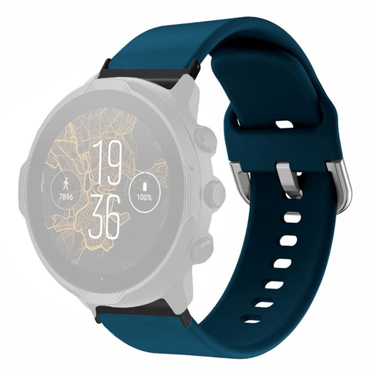 Meget Cool Silikone Universal Rem passer til Smartwatch - Blå#serie_9