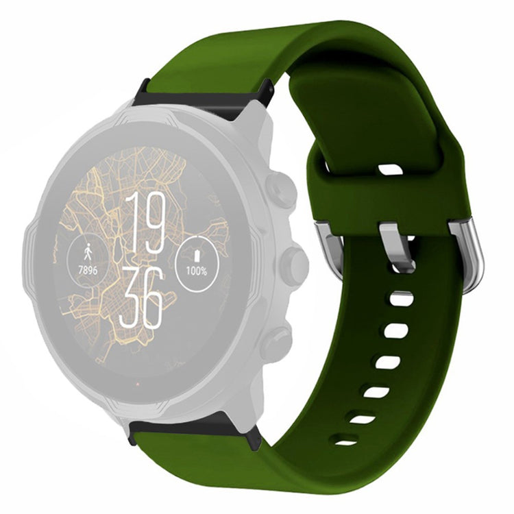 Meget Cool Silikone Universal Rem passer til Smartwatch - Grøn#serie_10