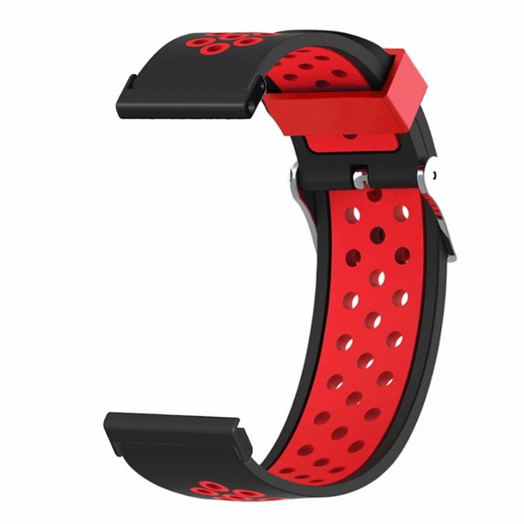 Rigtigt Cool Silikone Universal Rem passer til Smartwatch - Rød#serie_1