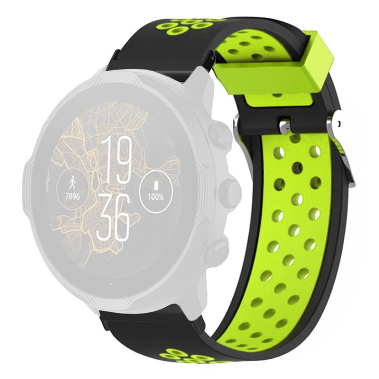 Rigtigt Cool Silikone Universal Rem passer til Smartwatch - Grøn#serie_3