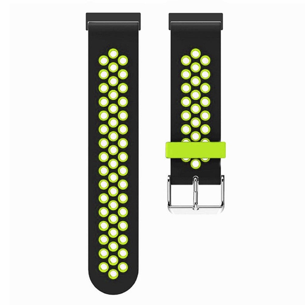 Rigtigt Cool Silikone Universal Rem passer til Smartwatch - Grøn#serie_3