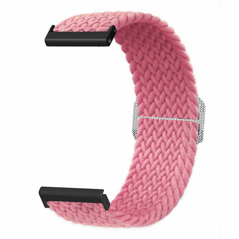 Vildt Holdbart Nylon Universal Rem passer til Smartwatch - Pink#serie_3