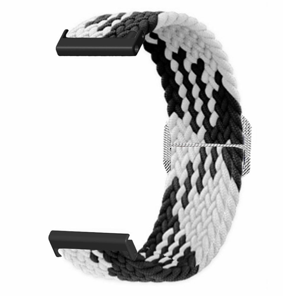 Vildt Holdbart Nylon Universal Rem passer til Smartwatch - Hvid#serie_4
