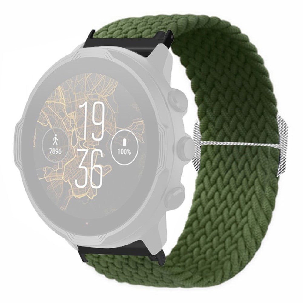 Vildt Holdbart Nylon Universal Rem passer til Smartwatch - Grøn#serie_10