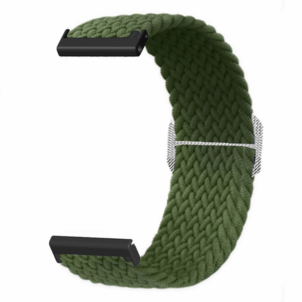 Vildt Holdbart Nylon Universal Rem passer til Smartwatch - Grøn#serie_10