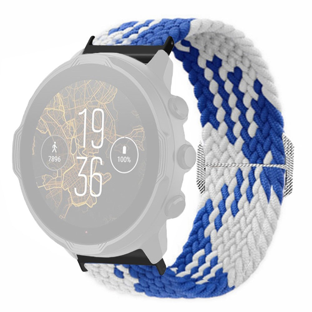 Vildt Holdbart Nylon Universal Rem passer til Smartwatch - Blå#serie_11