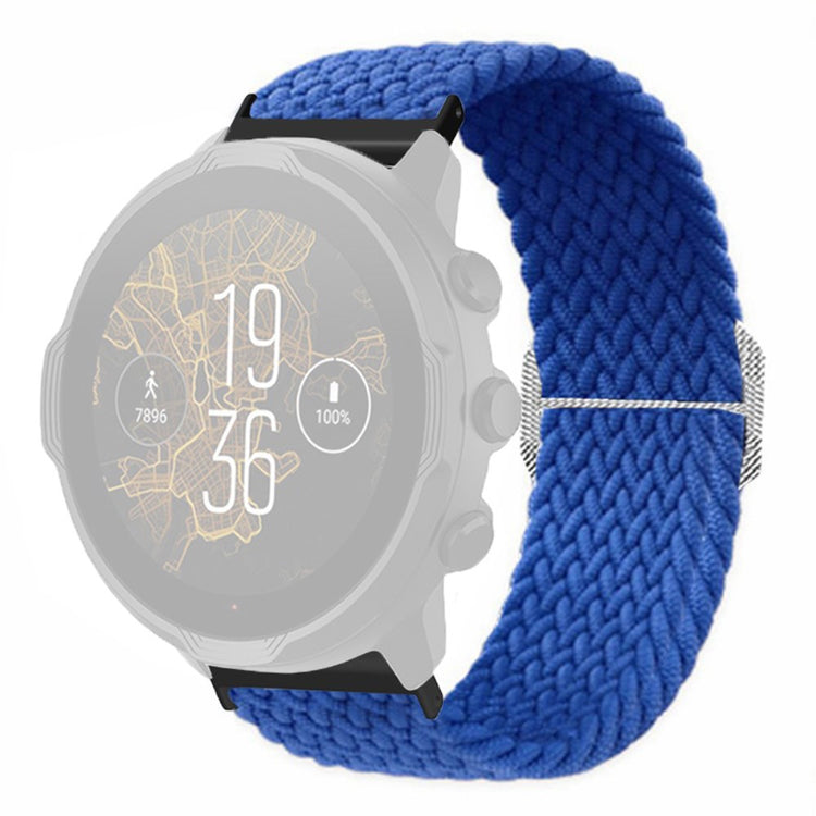 Vildt Holdbart Nylon Universal Rem passer til Smartwatch - Blå#serie_13