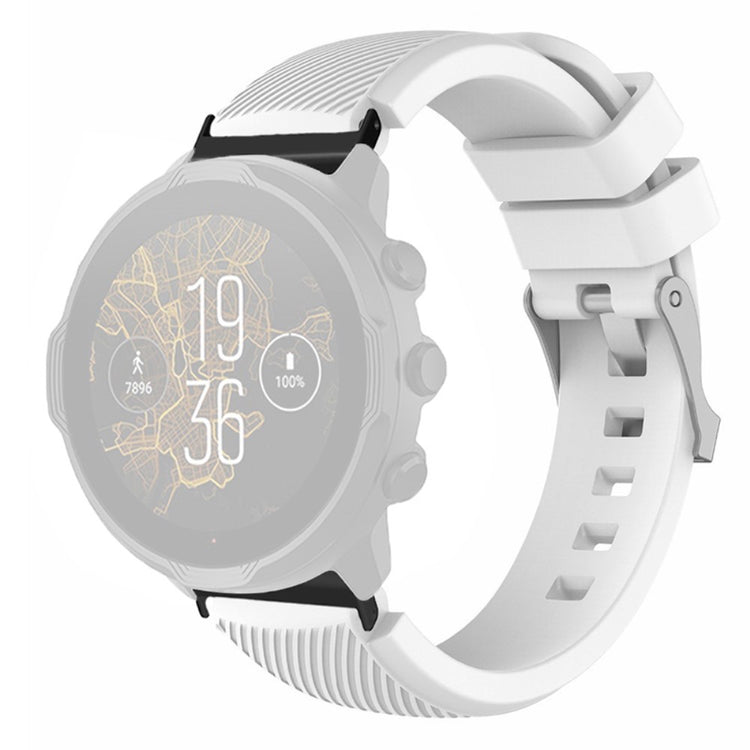Meget Kønt Silikone Universal Rem passer til Smartwatch - Hvid#serie_1