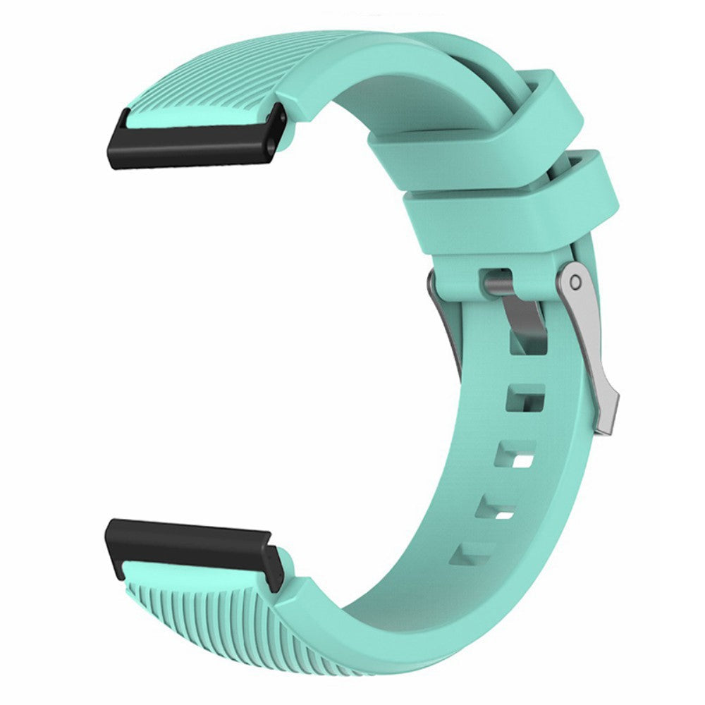 Meget Kønt Silikone Universal Rem passer til Smartwatch - Grøn#serie_2