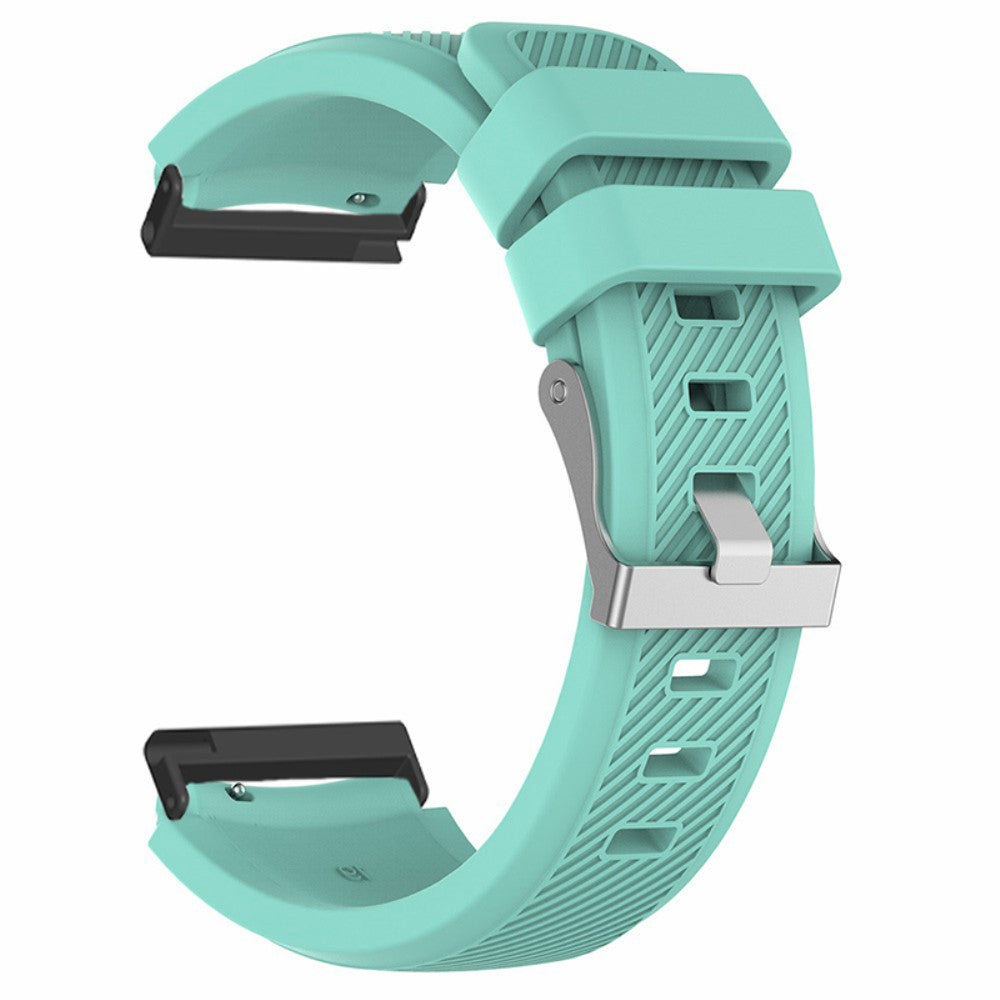 Meget Kønt Silikone Universal Rem passer til Smartwatch - Grøn#serie_2