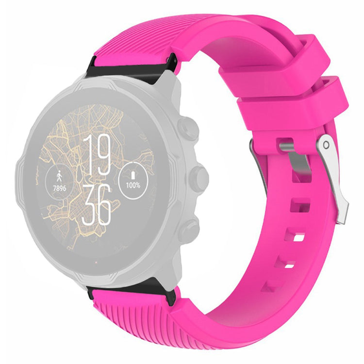 Meget Kønt Silikone Universal Rem passer til Smartwatch - Pink#serie_7