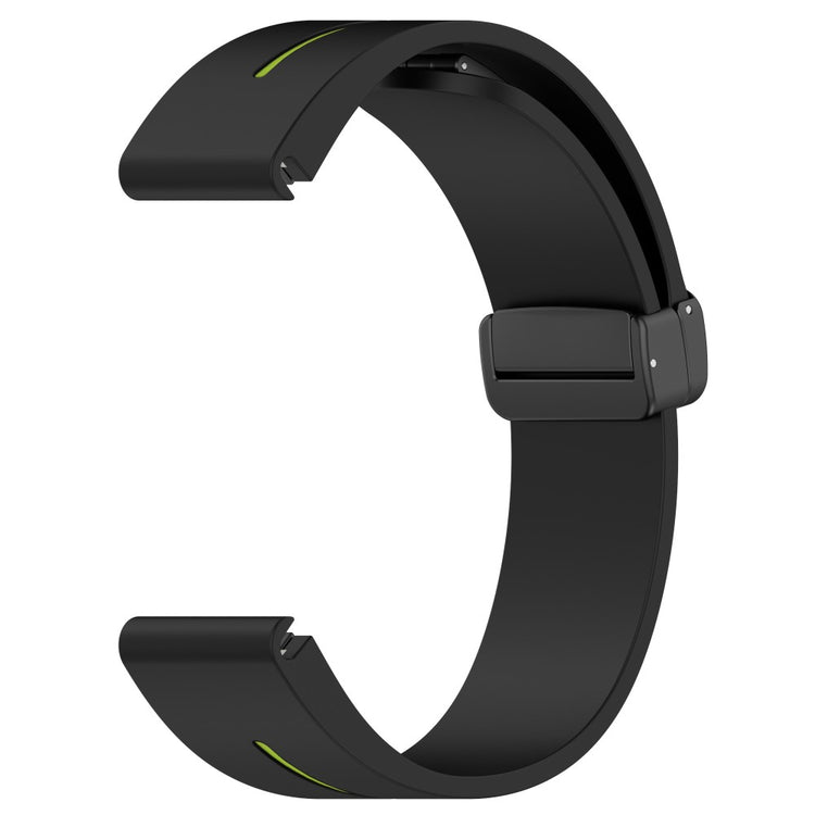 Fantastisk Silikone Universal Rem passer til Smartwatch - Sort#serie_4