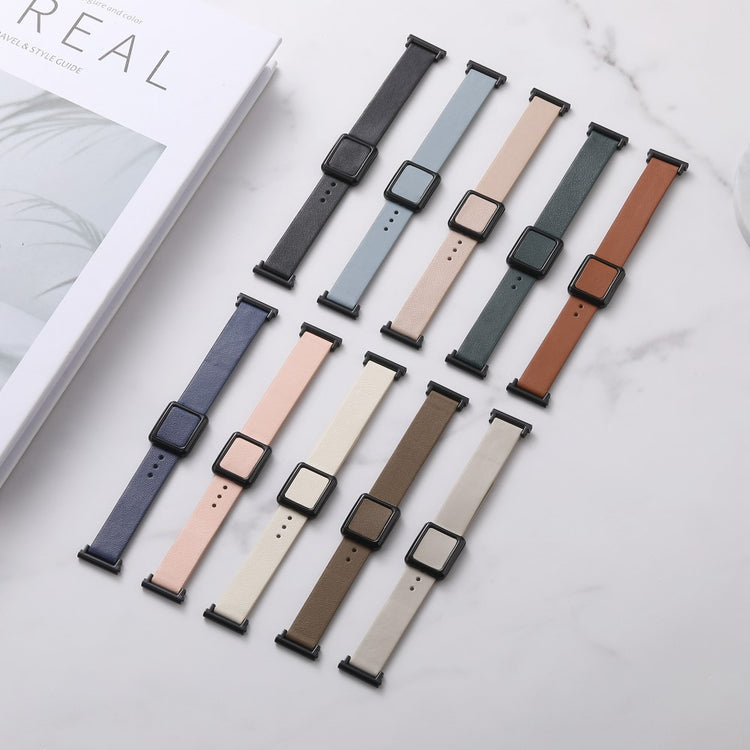 Super Fantastisk Kunstlæder Universal Rem passer til Smartwatch - Grøn#serie_12