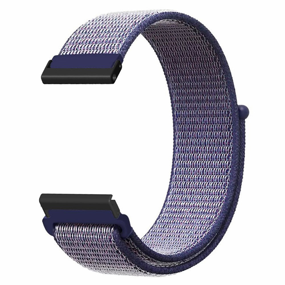 Meget Cool Nylon Universal Rem passer til Smartwatch - Blå#serie_6