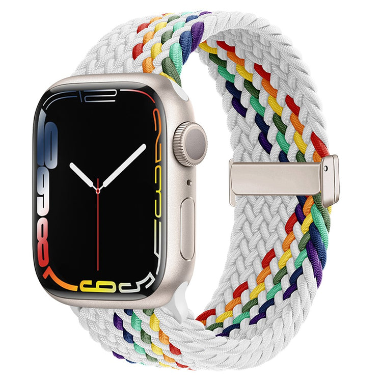 Meget Fed Nylon Universal Rem passer til Apple Smartwatch - Flerfarvet#serie_2