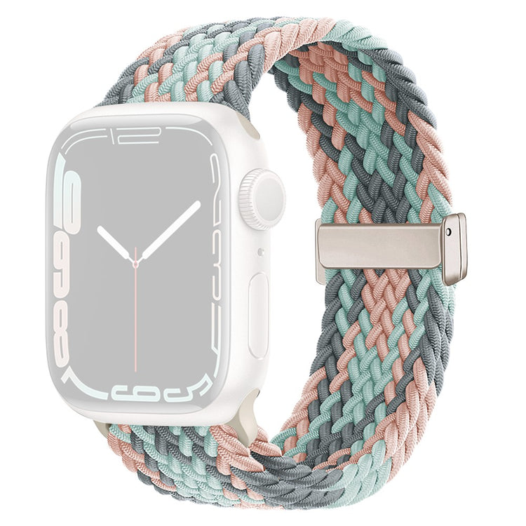 Meget Fed Nylon Universal Rem passer til Apple Smartwatch - Flerfarvet#serie_10