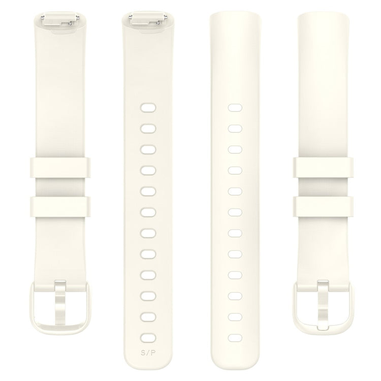 Super Fed Silikone Rem passer til Fitbit Inspire 3 - Hvid#serie_3