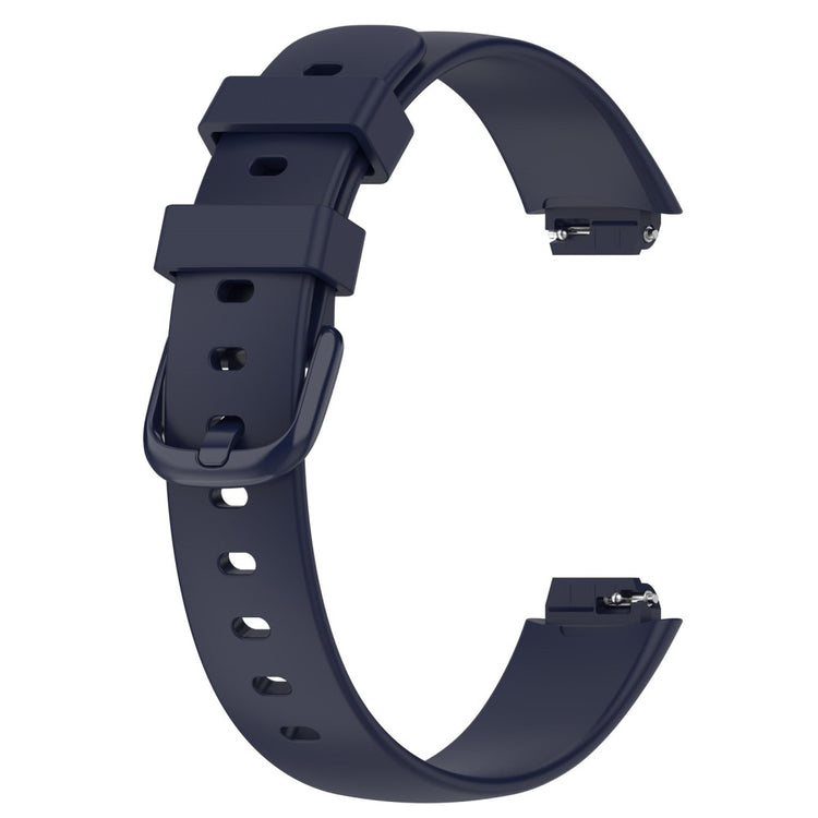 Super Fed Silikone Rem passer til Fitbit Inspire 3 - Blå#serie_5