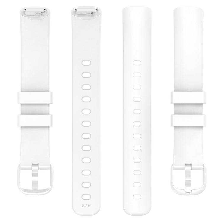 Super Fed Silikone Rem passer til Fitbit Inspire 3 - Hvid#serie_10