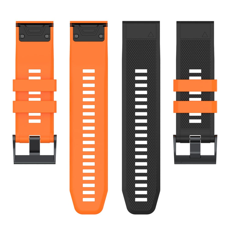 Vildt Fantastisk Silikone Universal Rem passer til Garmin Smartwatch - Orange#serie_3