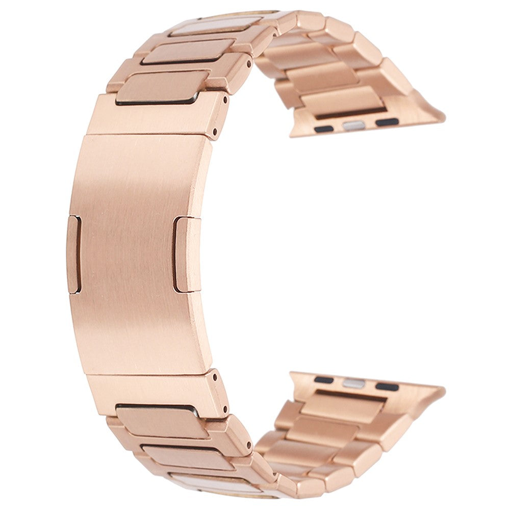 Stilfuld Metal Universal Rem passer til Apple Smartwatch - Pink#serie_3