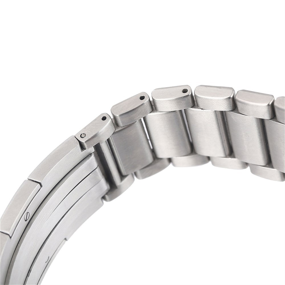 Stilfuld Metal Universal Rem passer til Apple Smartwatch - Sølv#serie_4