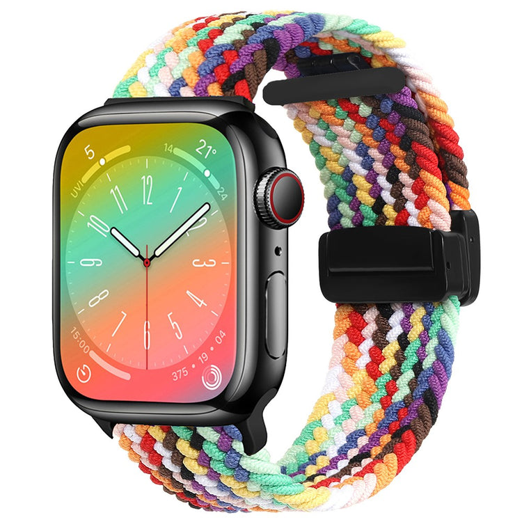 Meget Fantastisk Nylon Universal Rem passer til Apple Smartwatch - Flerfarvet#serie_6