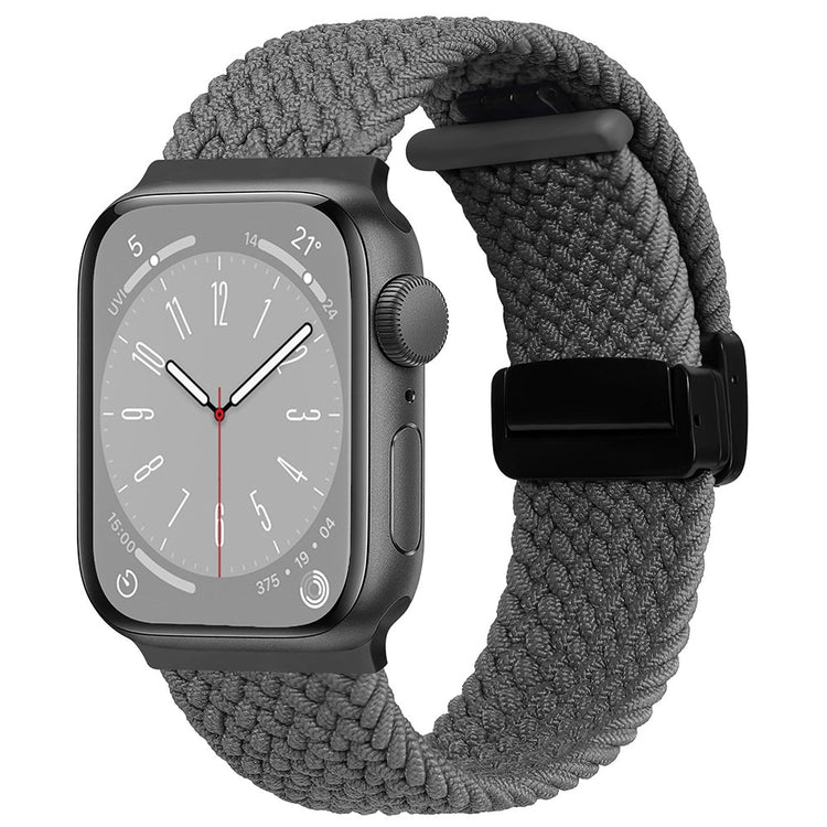 Meget Fantastisk Nylon Universal Rem passer til Apple Smartwatch - Sølv#serie_7