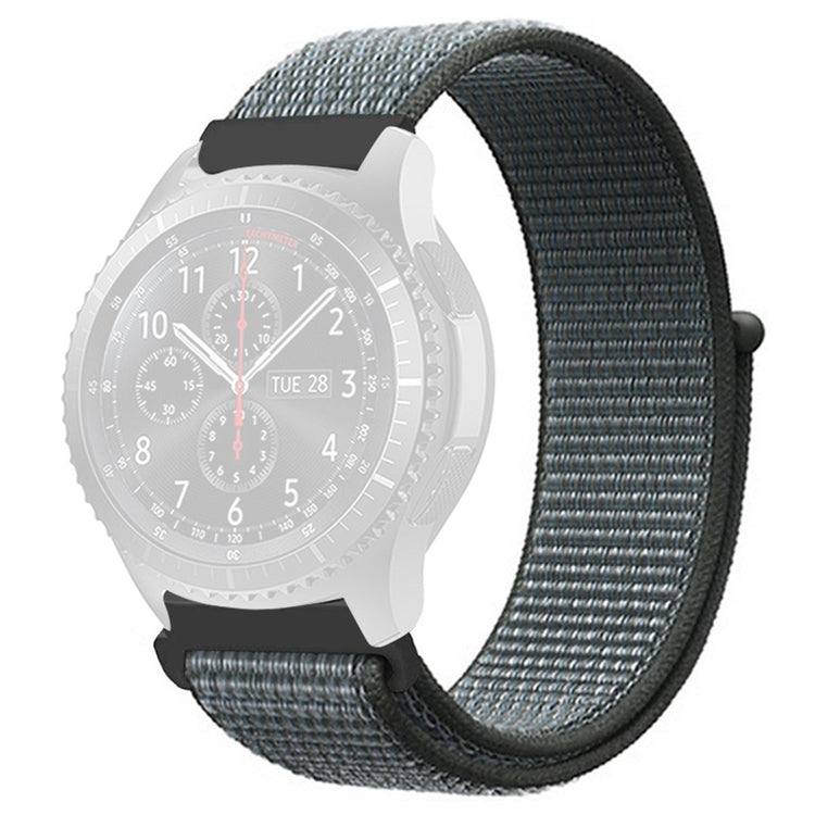 Super Godt Nylon Universal Rem passer til Smartwatch - Sølv#serie_6