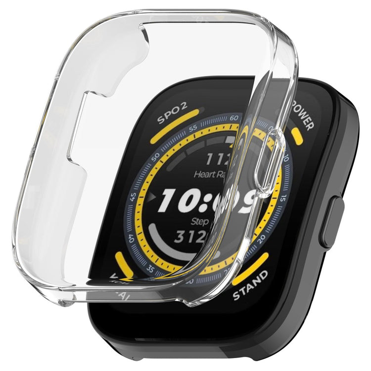 Huami Amazfit Bip 5 (A2215) Soft Flexible Watch Case All-Around Electroplating Cover - Transparent#serie_1