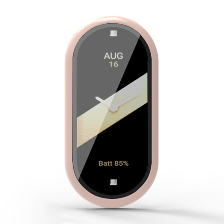 Xiaomi Smart Band 8 / Band 8 NFC Protective Case Full Cover Watch Cover with Screen Protector - Pink#serie_2