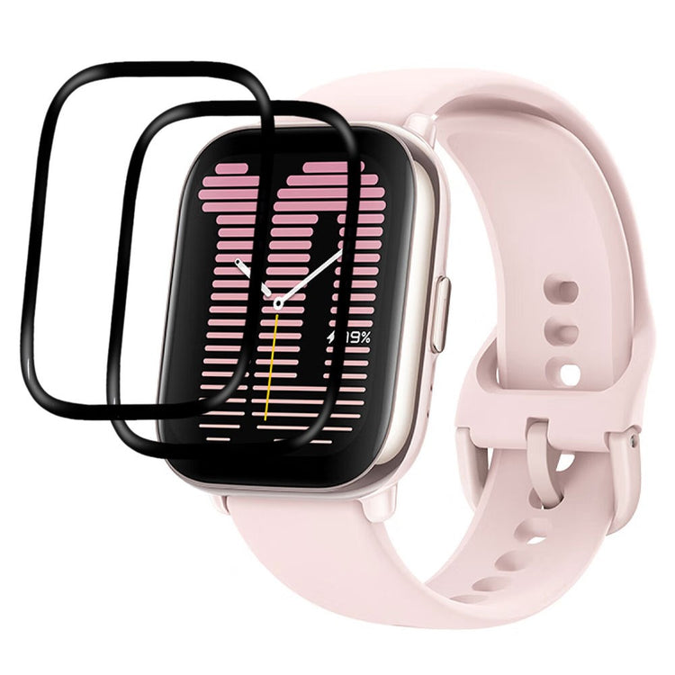 2Pcs / Pack Huami Amazfit Active Screen Protector Plastic scratch-resistant HD Screen Film#serie_1